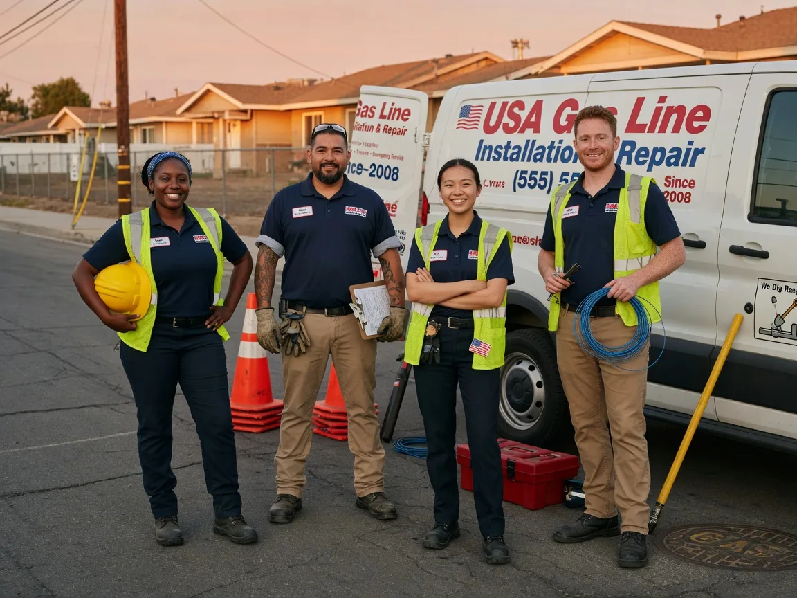 Gas Line Installation company in Lebanon, OK